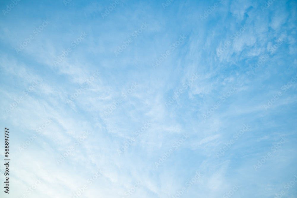 Fototapeta premium Cloud and blue sky. background