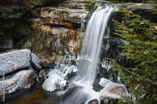 waterfall in the forest