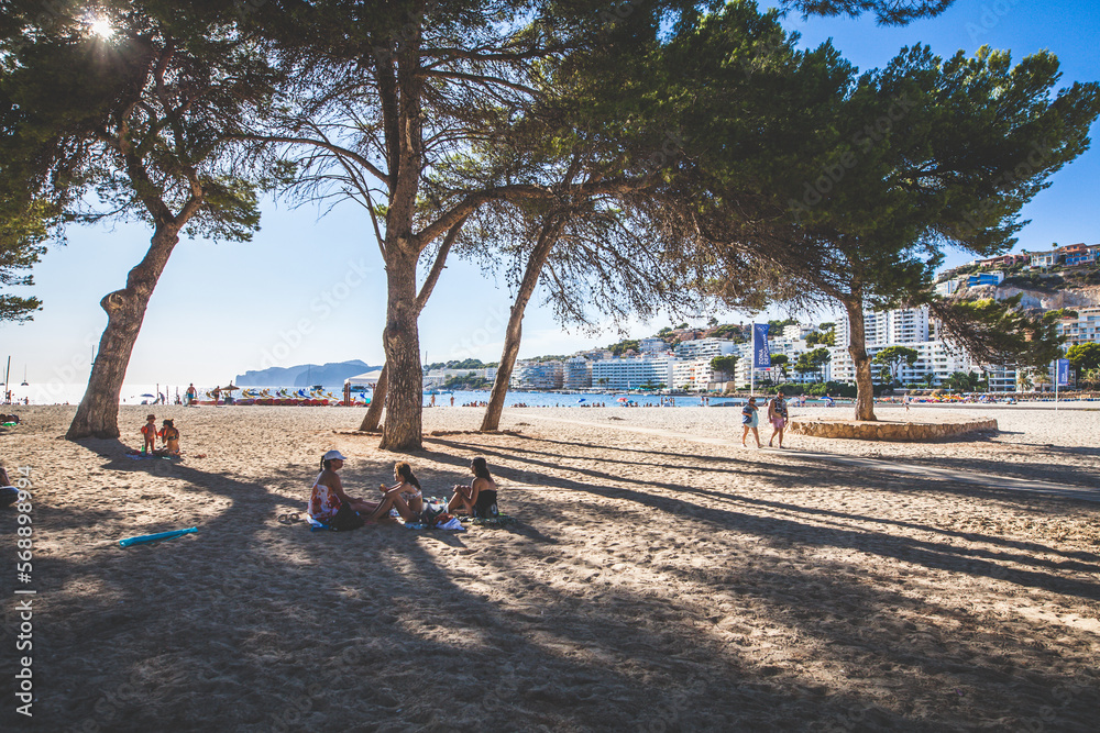 Sunny Mallorca beach