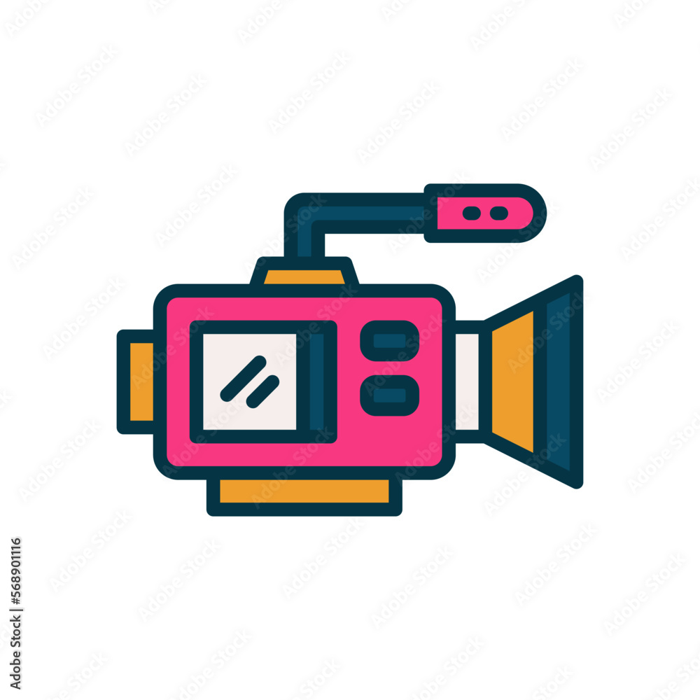 video camera icon for your website, mobile, presentation, and logo design. video camera icon for your website, mobile, presentation, and logo design.