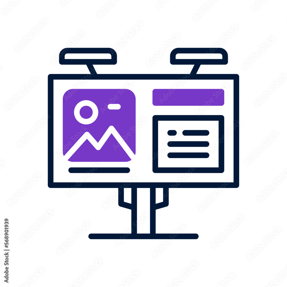 billboard icon for your website, mobile, presentation, and logo design. billboard icon for your website, mobile, presentation, and logo design.