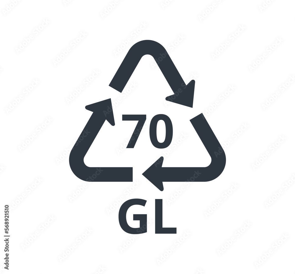 Monochromatic 70 GL icon for clear glass. Monochromatic 70 GL icon for clear glass.