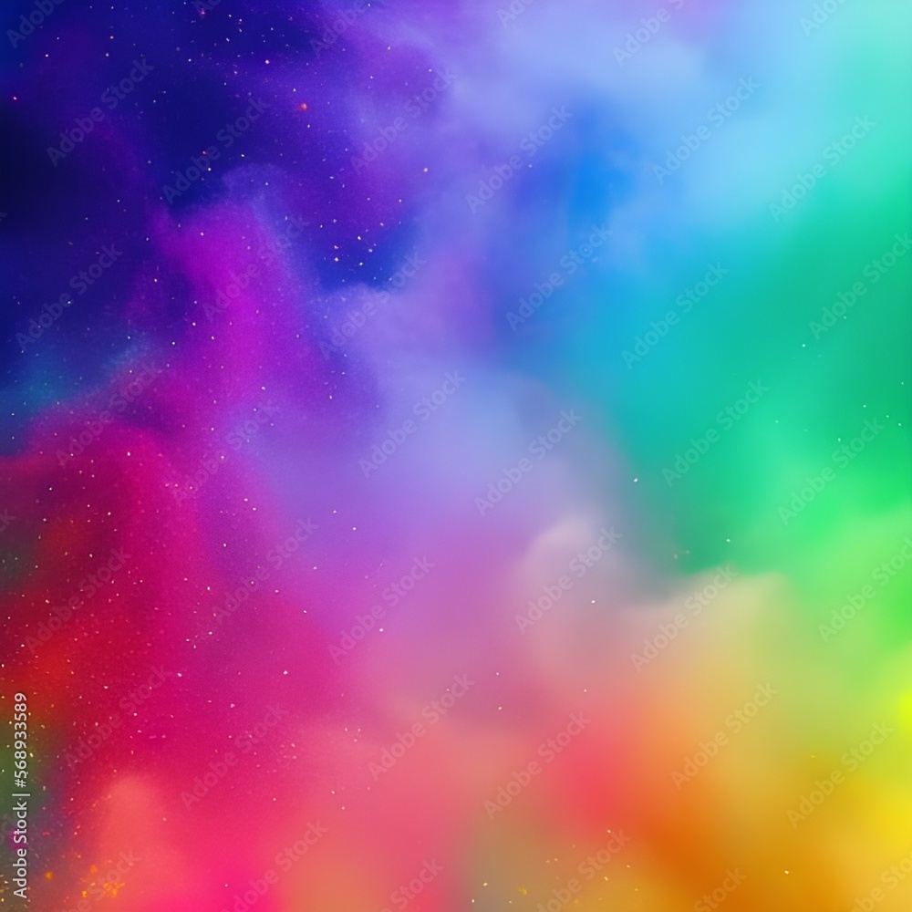 Naklejka premium colorful smokes