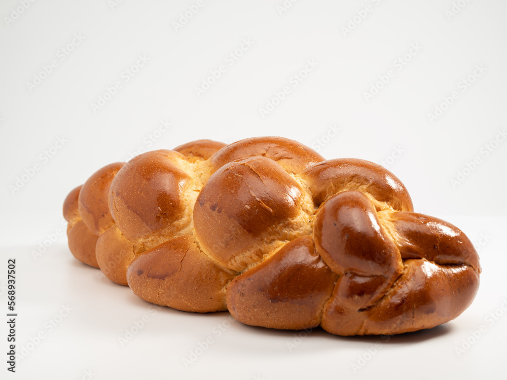 White baton. Sweet white bread. Sweet bread. Close-up. White baton. Sweet white bread. Sweet bread. Close-up.