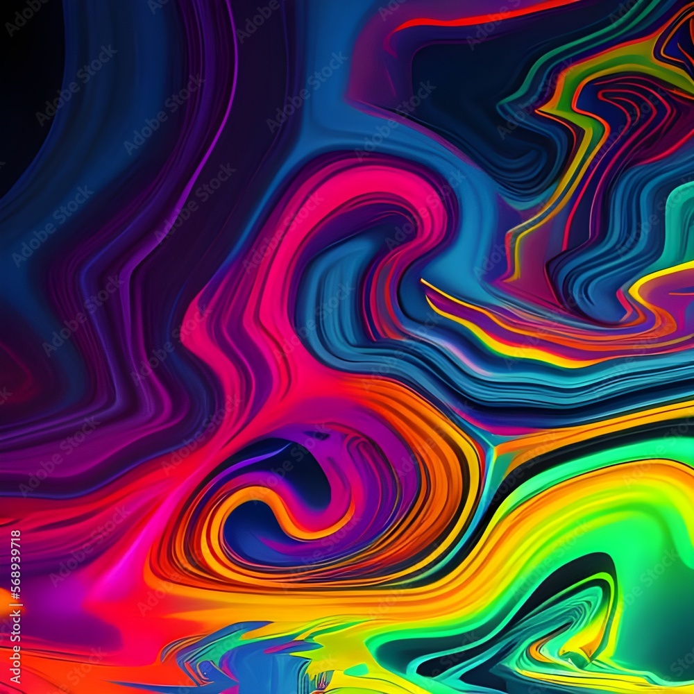 Colorful abstract fluids 16 Colorful abstract fluids 16