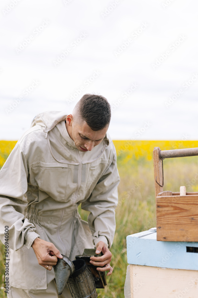 Beekeeper bee smoker apiculture Beekeeper bee smoker apiculture