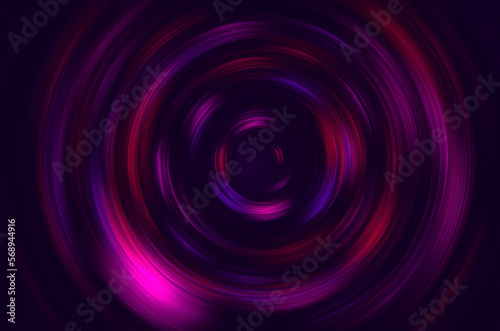 Abstract circular pink and purple gradient background 