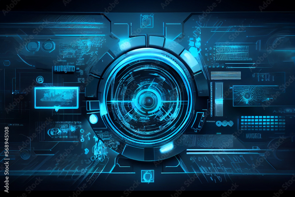 Digitaler Hintergrund des Internet-Netzwerks. Konzept der gemeinsamen Nutzung des Internets - Generative Ai Digitaler Hintergrund des Internet-Netzwerks. Konzept der gemeinsamen Nutzung des Internets - Generative Ai