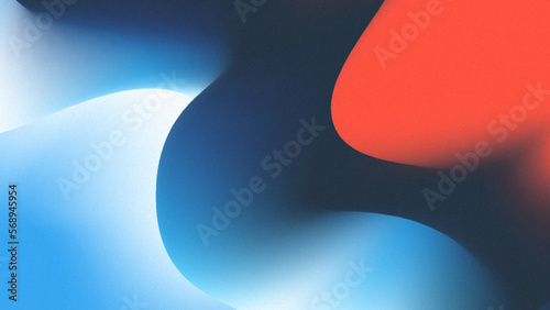 Abstract grainy gradient background with waves