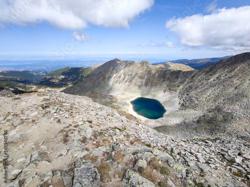 Summer landscape of Rila mountain near Musala peak, Bulgaria