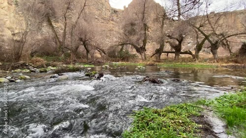 The Ihlara Valley is an incredible gorge with a stunning river running right down the heart of the valley for 16km within the volcanic rock.