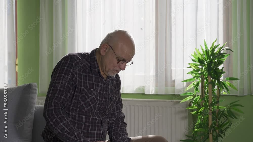The sad old man is alone at home, helpless and exhausted.
The old man sitting on the sofa at home is feeling sad, depressed, thinking about his loneliness and unhappiness.
The sad old man is alone at home, helpless and exhausted.
The old man sitting on the sofa at home is feeling sad, depressed, thinking about his loneliness and unhappiness.