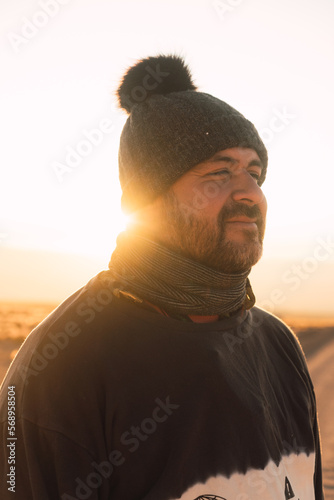 Portrait of a chilean man