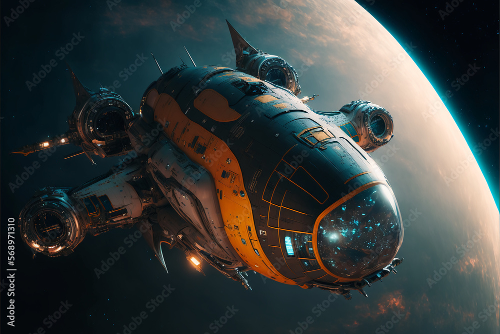 Astronave. AI Generated Astronave. AI Generated