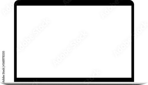 illustration of a laptop on a transparent background