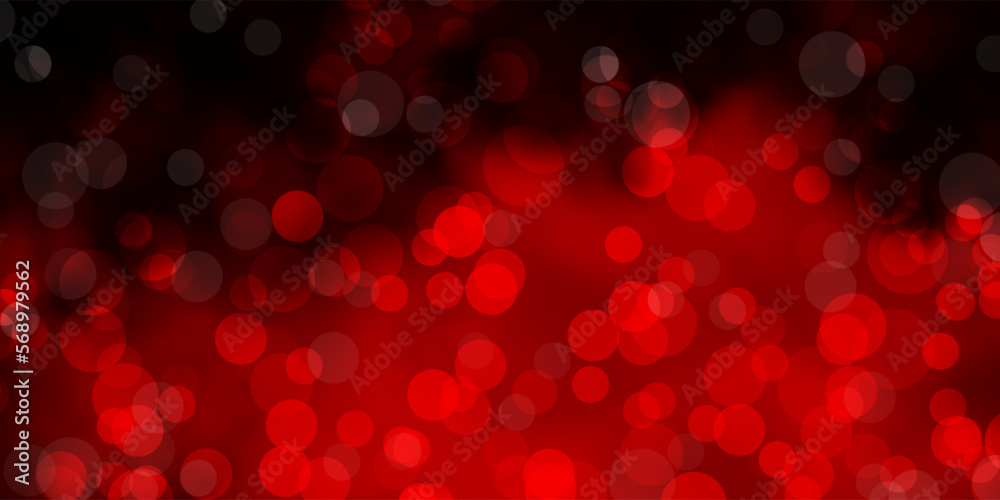 Dark Red vector background with spots. Dark Red vector background with spots.
