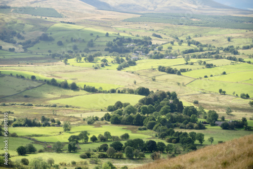 Landscape with fields