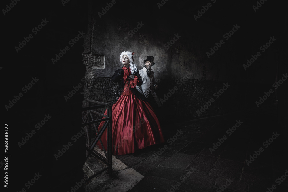 Coppia amanti a Venezia