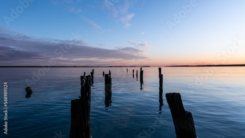 sunset on the lake © Julian