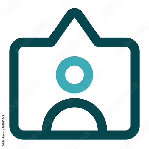 online chat icon for illustration