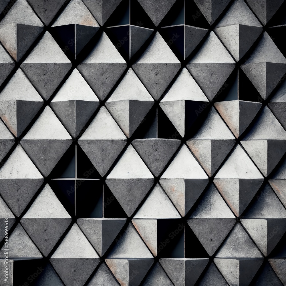Rough concrete decoration surface abstract background. Decorative interior wall texture, detailed geometric concrete forms. Modern cement material abstract pattern. Rough concrete decoration surface abstract background. Decorative interior wall texture, detailed geometric concrete forms. Modern cement material abstract pattern.