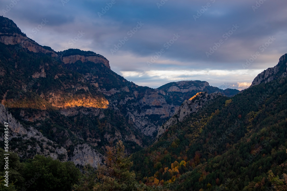 National Park of Ordesa and Monte Perdido. Añisclo canyon