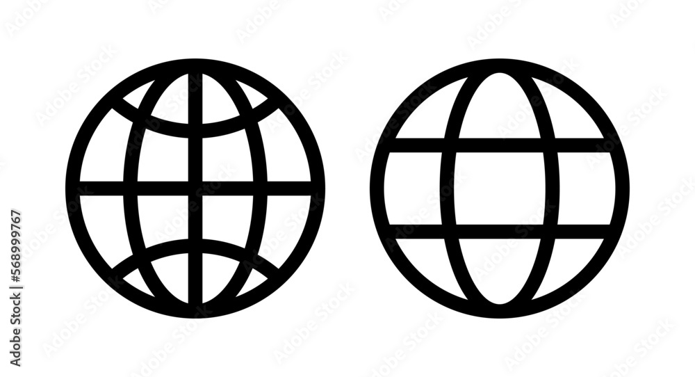 Web icon vector illustration. go to web sign and symbol. web click icon. Global search icon Web icon vector illustration. go to web sign and symbol. web click icon. Global search icon