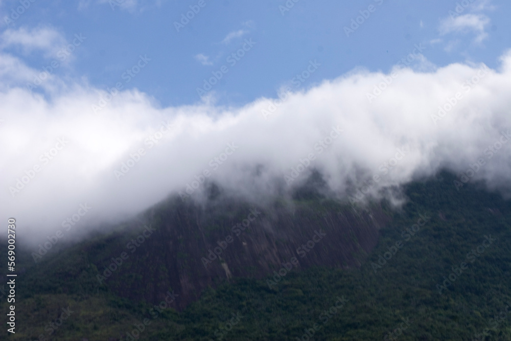 fog in the mountains