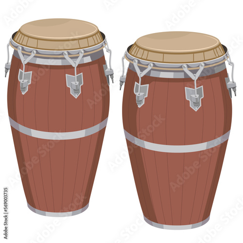 Drum  Illustration musical instrument 