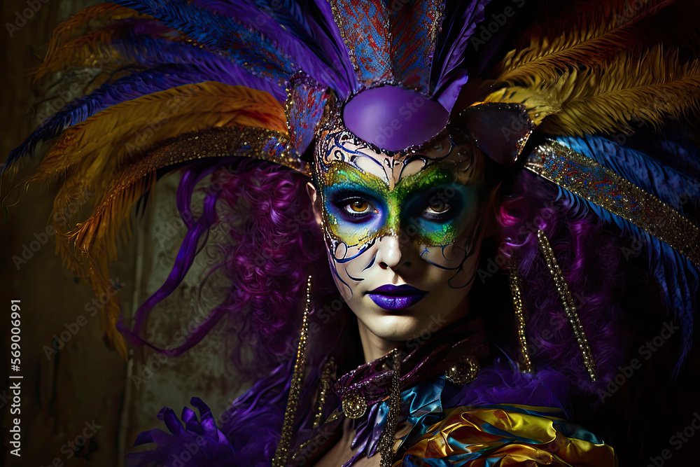 mardi gras dancer