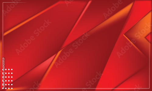 RED ORANGE wave background design