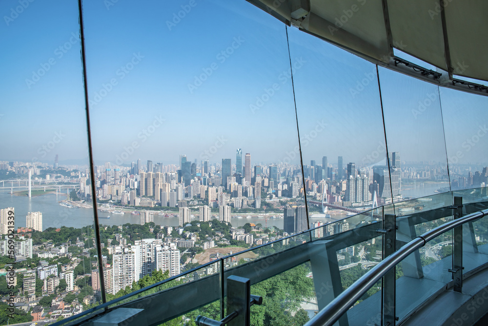 One Tree Indoor Observation Deck, Nanshan, Chongqing, China