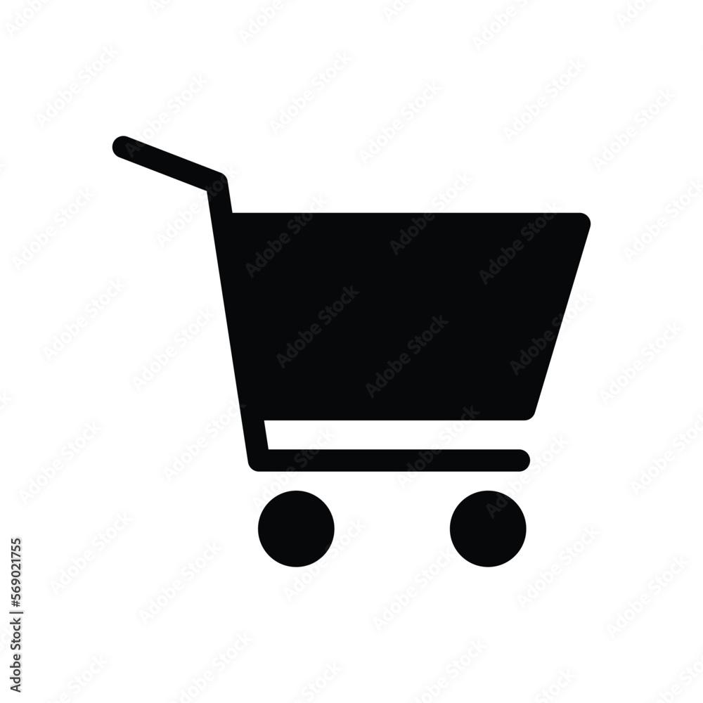 Trolley icon vector design template Trolley icon vector design template
