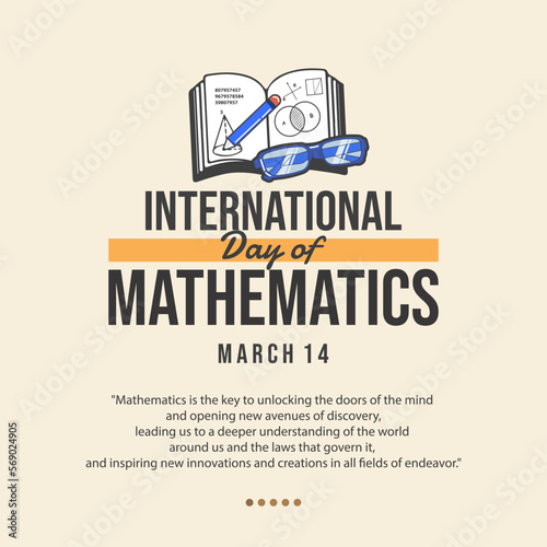International Day of Mathematics. March 14