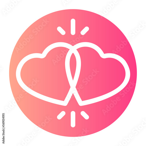heart gradient icon