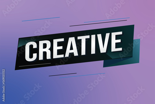 creative word concept vector illustration with lines 3d style for social media landing page, template, ui, web, mobile app, poster, banner, flyer, background, gift card, coupon, label, wallpaper	
