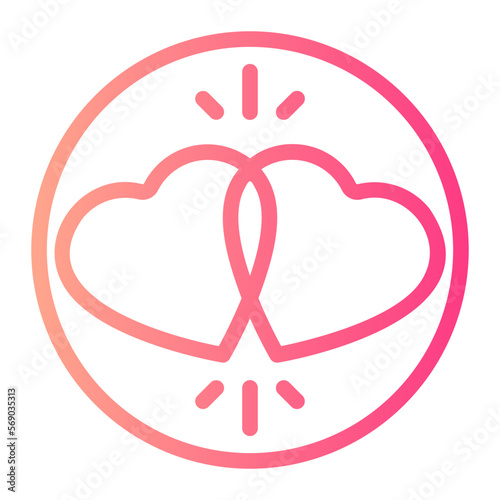 heart gradient icon