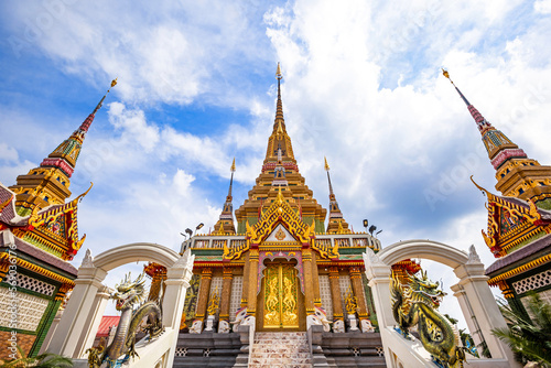 Chulamanee Temple at Amphawa District, Samut Songkhram photo