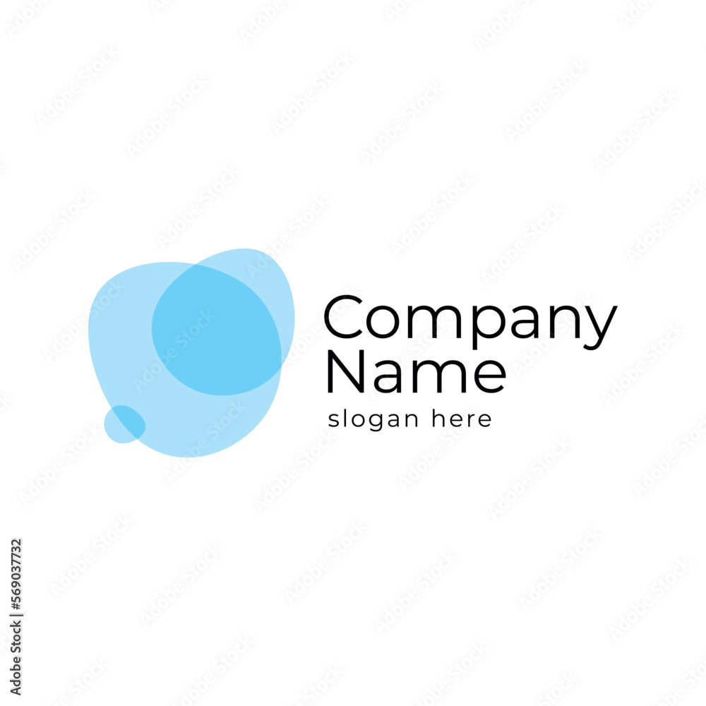 logo with an abstract sign similar to soap bubbles, suitable for the cleanliness and hygiene industry logo with an abstract sign similar to soap bubbles, suitable for the cleanliness and hygiene industry