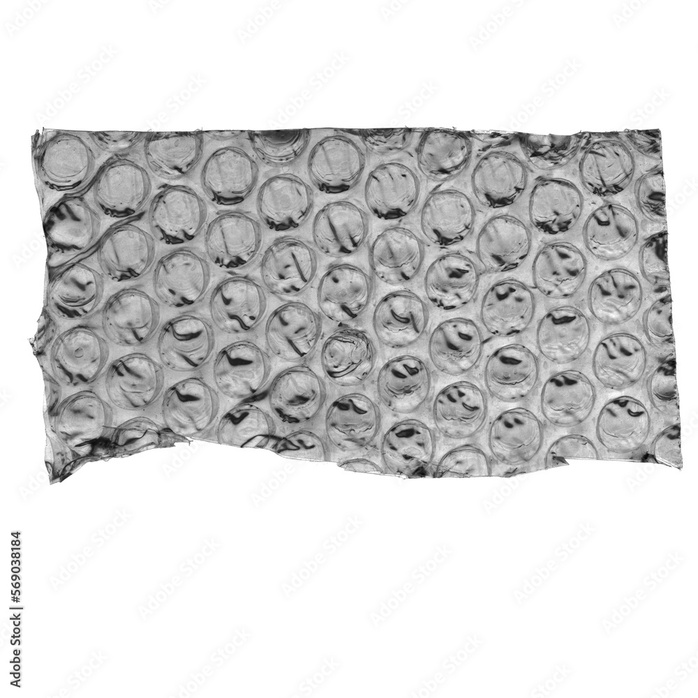 Seamless plastic air bubble wrap packing material. Royalty highquality