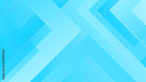 Rectangles shape of different sizes and shades of blue. Simple geometric background. Vector illustration.