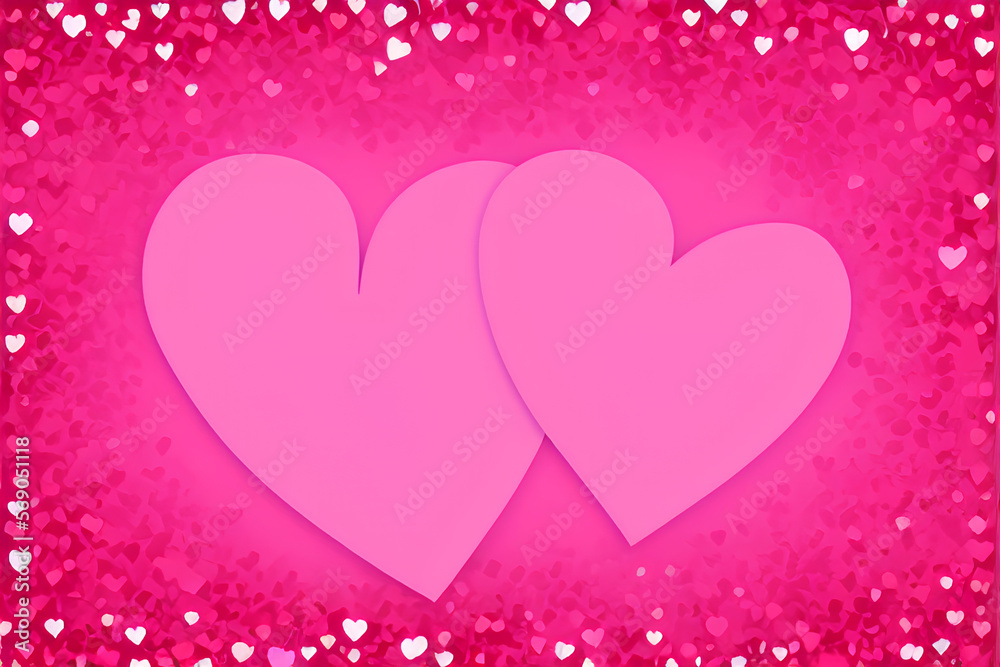 heart background for valentine's day