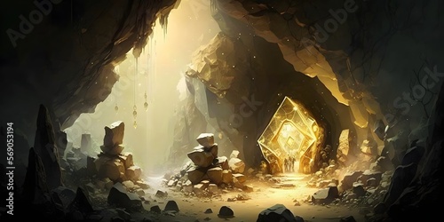 The grand cave treasure inside