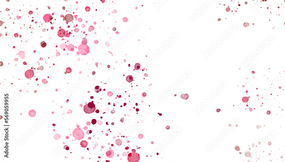 Abstract of color splatter as background