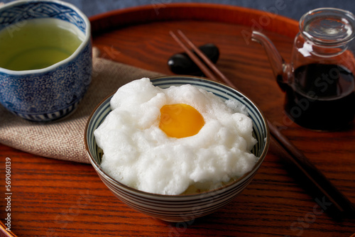 ふわふわ卵かけご飯