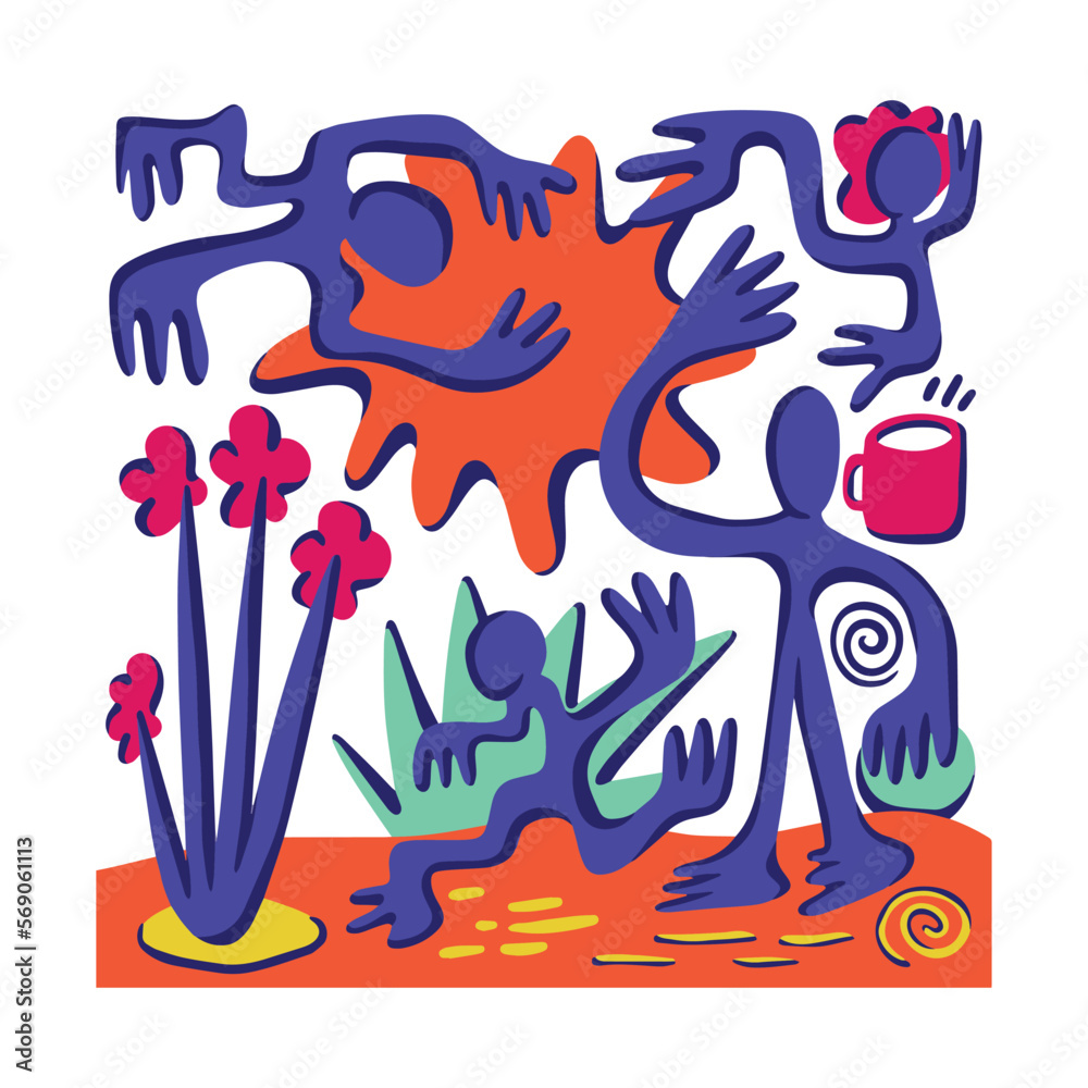 Art Decoration Vector painting Art Decoration Vector painting