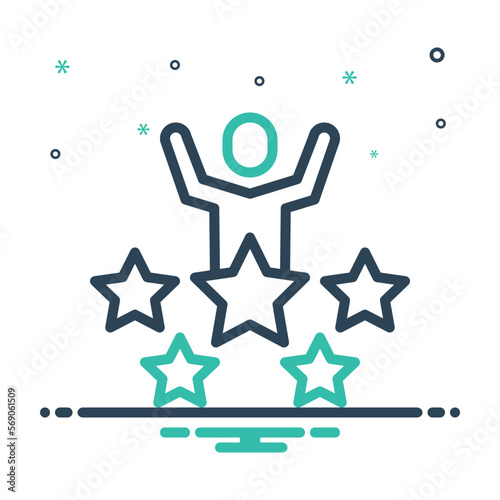 Mix icon for excellent
