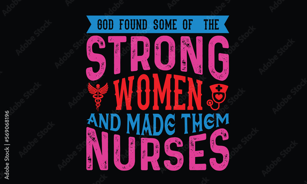 Obraz premium National Nurse Day Design