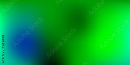 Dark Multicolor vector abstract blur template.