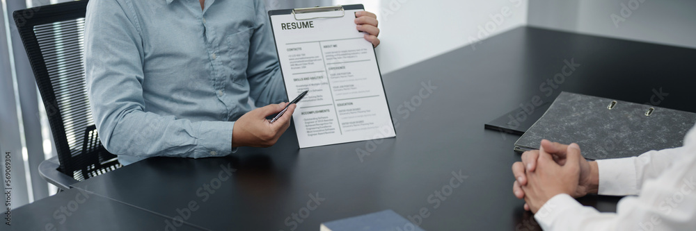 Job interview Business career and placement concept Job interview Business career and placement concept